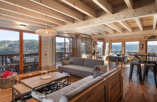 Le Tholy Ski Chalet | Luxueux chalet avec vue sur les pistes et le Hohneck