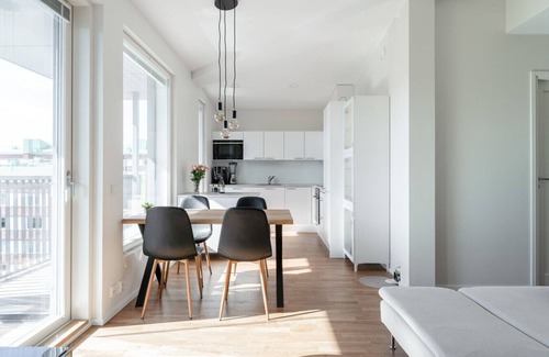 Tampere Apartment | Luxurious 1BR Penthouse with Private Balcony