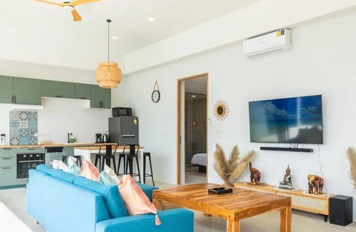 Koh Samui Villa | Luxurious 3-bedroom retreat with jungle, mountain, and sea views, private pool, and terrace