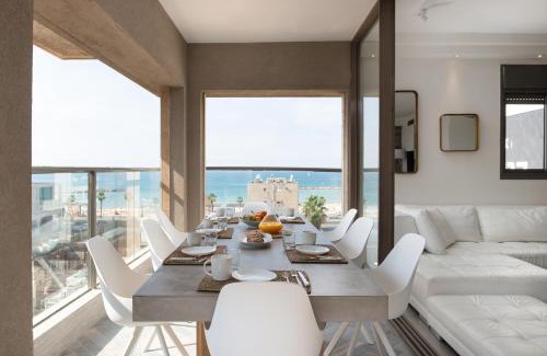 Kerem HaTeimanim Apartment | Luxurious 5BR Banana Beach Sea View by HolyGuest