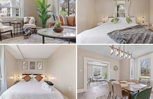 Roselawn Finance House | Luxurious 6BR Entire DUPLEX Home near Airport
