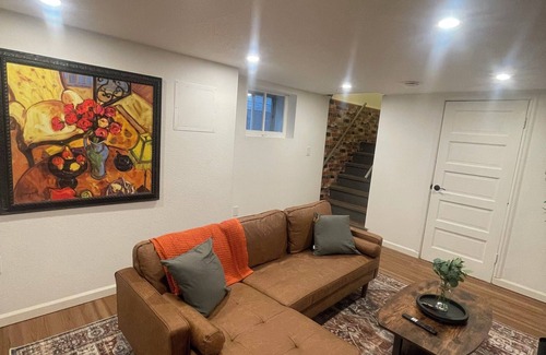 Lincoln Park House | Luxurious Basement spacenCentral Denver Arean2 Bed/1Bath/Family RoomnBackyardn
