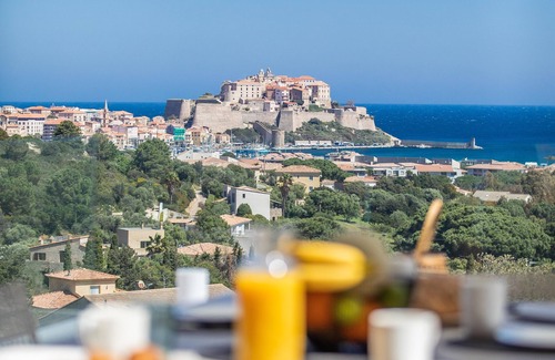 Calvi Villa | Luxurious contemporary villa with exceptional view over the bay of Calvi!