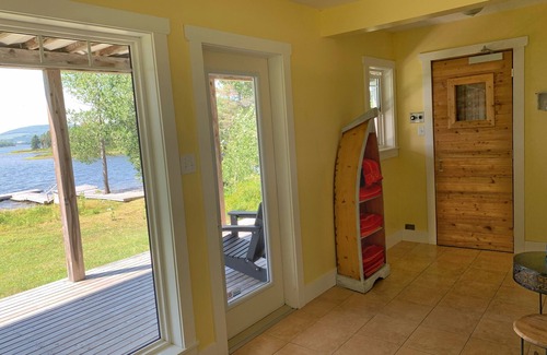 Antigonish County Villa | Luxurious cottage with sauna, fireplace and wharf