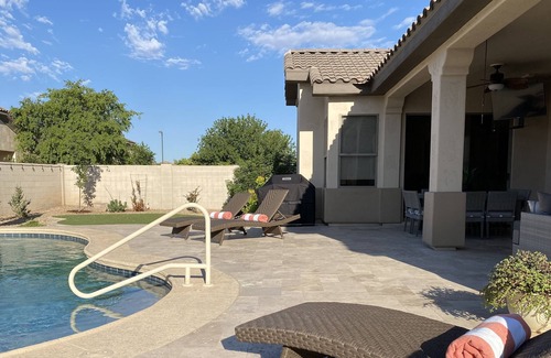 Wigwam Creek South House | Luxurious desert home with pool and game rooms!