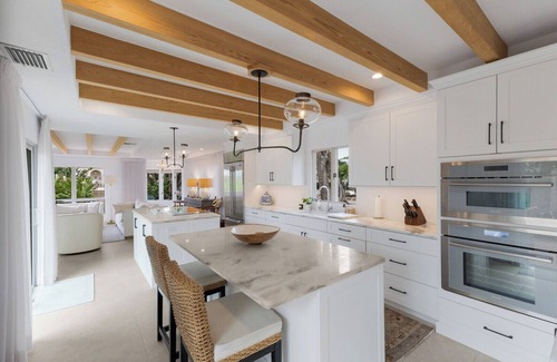 Boca Grande House | Luxurious Gulf Front 3BR home in Boca Grande Village, perfect for 6 guests - Large Private Pool