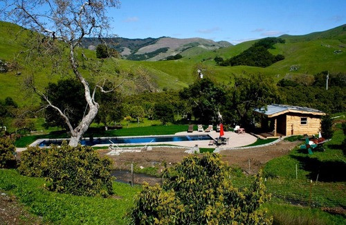 Cayucos House | Luxurious Heavenly Cayucos 850 acre Ranch Home/8 bd/7ba/Pool/Tennis/Fishing.