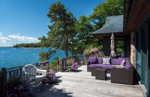 Grenell House | Luxurious Island House with Protected Deep Water Docks with Unparalleled Views