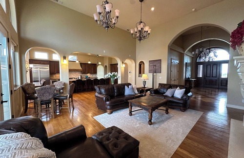 Tucumcari House | Luxurious Lakefront Retreat with Theater Room, Game Room, and Lake Access
