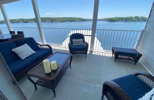 Rocky Mount Condo | Luxurious Lakefront Getaway w/Panoramic Views, Shared Pool Access & Wifi