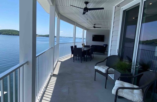 Rocky Mount Condo | Luxurious Lakefront Getaway w/Panoramic Views, Shared Pool Access & Wifi