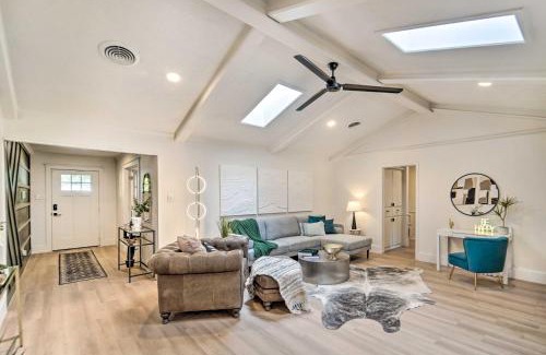 Lubbock House | Luxurious Lubbock Home Fire Pit, Outdoor TV!