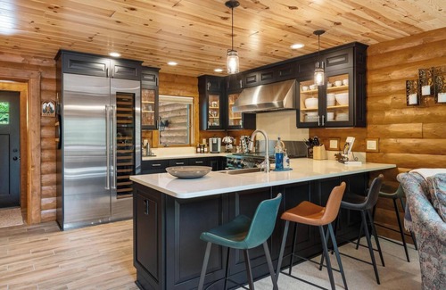 Boyne City Cabin | Luxurious Mountain Cabin with Three Bedrooms and Close to Slopes!