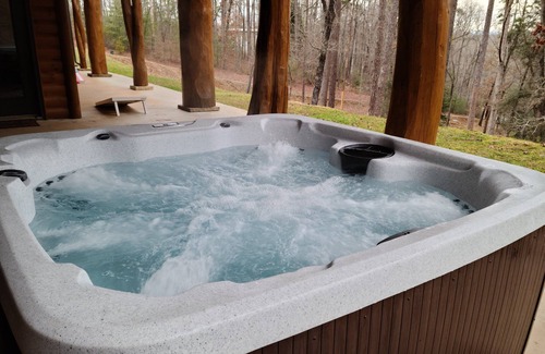 Blue Ridge Cabin | Luxurious Mountain Getaway w/Pool and Sauna! Sleeps 20