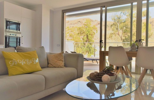 Lomo Quiebre Apartment | Luxurious New Apt with Sea Views - 2 bedrooms, 2 bathrooms in Puerto de Mogan