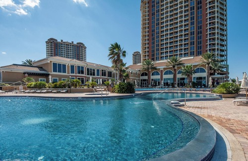 Pensacola Beach Condo | Luxurious Portofino Resort Condo, Panoramic Ocean Views, 8 Pools, Steps From The Beach!