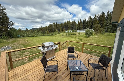 Stikine Region House | Luxurious private Atlin retreat w/hot tub under the stars, BBQ and fire pit!