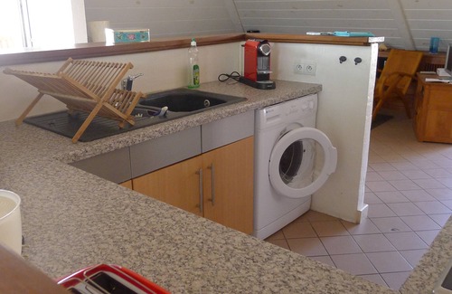 L'Ermitage-les-Bains Apartment | Luxurious apartment with large terrace, 50 m away from the beach