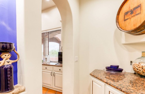 Troon North House | Luxurious retreat with pool, mountain views, fireplaces, firepit, & wet bar