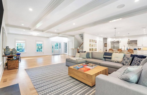North Sea House | Luxurious Southampton Retreat with Pool, Resort-Style Living & Prime Location