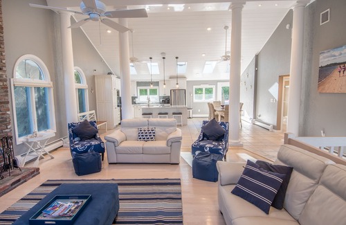 Mashpee House | Luxurious & Spacious 6 Bed/5 Bath Home with Ocean Views, New Seabury, Cape Cod