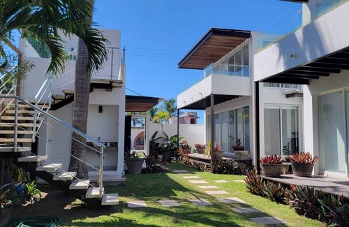 Los Pascuales Resort | Luxurious Surf Resort in Pascuales Mexico - Room #4 Private - On the Beach