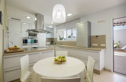 Costa Teguise Villa | Luxurious Villa with Panoramic View, Multiple Terraces and Large Pool