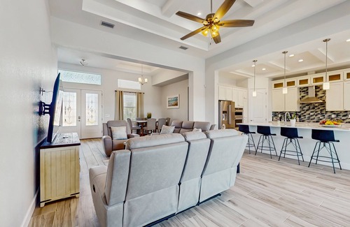 Gulf Cove House | Luxurious waterfront home, pool, Gulf access, and pool table