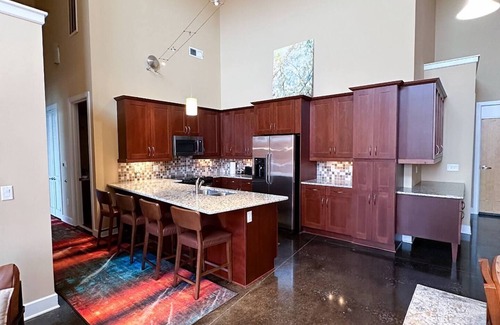 Durham Condo | Luxuriously furnished 2BD Loft - walking distance from Duke University Hospital