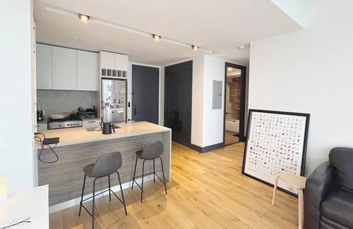 Hunters Point Apartment | Luxury 1B apartment in LIC. 15 minute to central park and midtown Manhattan!