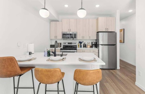 St. Anthony West Apartment | Luxury 1BD, DT, Roof top, Gym, Street Parking