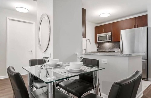 Hudson Exchange Apartment | Luxury 1BR | Heart of Jersey City | Upscale Amenities | by GLS