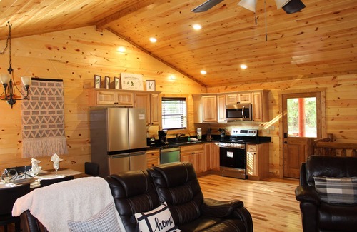 Sevierville Cabin | Luxury, 2 bedroom cabin. Take our virtual tour! Private but close to all!