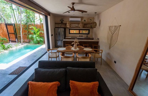 Tulum Apartment | Luxury 2BR Villa with Private Pool, Spacious Living & Modern Amenities