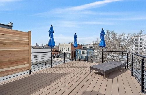 Cole House | Luxury 3BR Home in RiNo w/Office & Rooftop Terrace – 30+ Day Stays