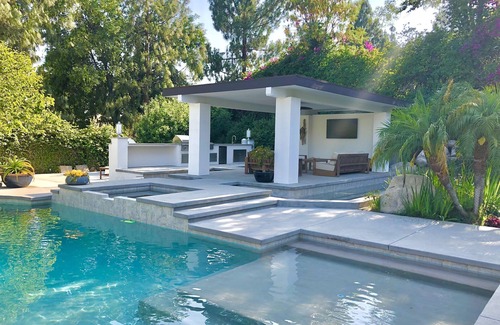 Northridge House | Luxury 5BR Resort-Style Retreat with Pool, Pavilion & Home Theater