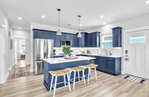 Wilmington Beach House | Luxury 5BR with Heated Pool | Steps to Beach