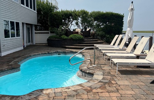 High Bar Harbor House | Luxury 6 bedroom bayfront home: pool, sleeps 14n Aug. 15 - Labor Day: Discounted