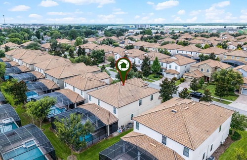 Davenport Villa | Luxury 9BR w/Arcade, Pool & Resort Waterpark – Near Disney