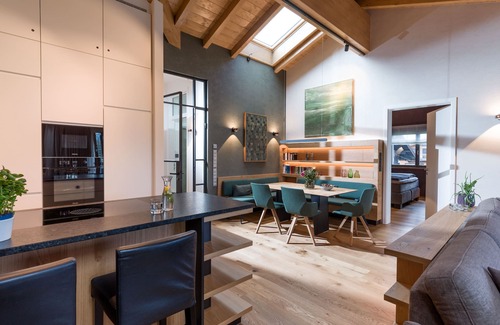 Oberaudorf Apartment | Luxury apartment with sauna and fireplace