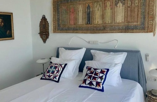 Leros Villa | Luxury Beach Front Villa just opposite the famous Agios Isidoros little church.
