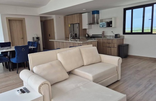 Punta Cana Condo | Luxury Beach Penthouse | Whirlpool & Lagoon View | On the beach of the Crystal Lagoon