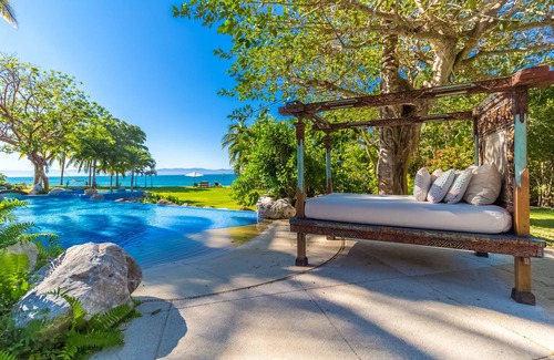 Punta de Mita Villa | LUXURY BEACHFRONT ESTATE 8 BD RANCHOS ESTATES FULLY STAFFED, RESORT ACCESS INCL