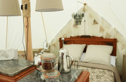 Auzances Cabin | Luxury Bell Tent Glamping in the heart of rural France