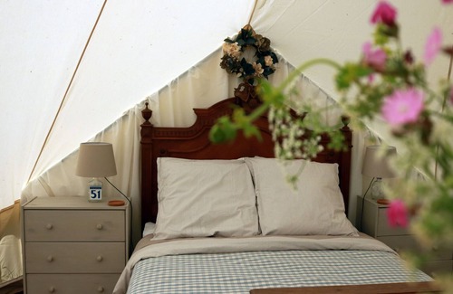 Auzances Cabin | Luxury Bell Tent Glamping in the heart of rural France