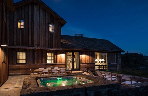 Teton Village Villa | Luxury Cabin in Teton Village, expansive ski slope views