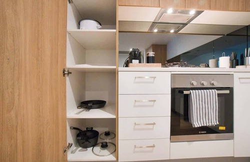 Adelaide Central Business District Apartment | Luxury CBD Escape - 1BR Apartment with Pool & Gym