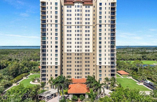 Bonita Springs Condo | Luxury Condo in Fabulous Community with Bay Club, Private Island & Pool!