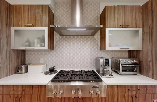 Cherry Creek House | Luxury Denver Townhome w/Golf Simulator & Sunset Rooftop Deck