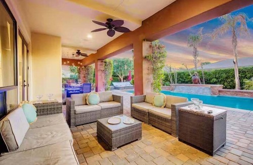 Rancho Santana House | Luxury Desert Oasis with Pool, Arcade & Spa